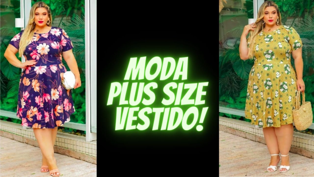 Moda Evangélica Plus Size Vestido! 🥰