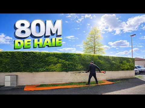 Ce que 4 ouvriers faisaient en 3 jours — je l'ai fait seul en un jour et demi