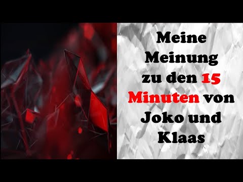 Meine Meinung zu Joko und Klaas [Männerwelten]