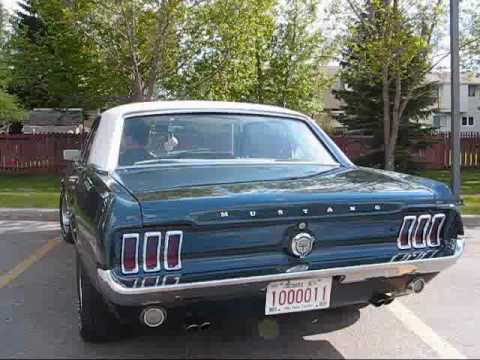 1967 Mustang with Flowmaster 17281 system