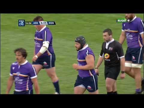 luka goginava try against montauban (  sa xv - montauban  31 - 32 )