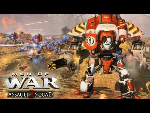 MACHINE GOD’S WRATH – Adeptus Mechanicus vs Orks | Men of War Warhammer 40K Mod (4K)