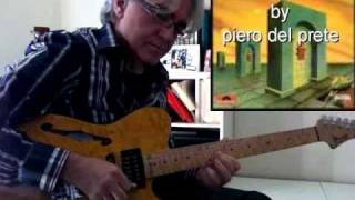 MezzoForte "Double Orange Juice" solo guitar by piero del prete