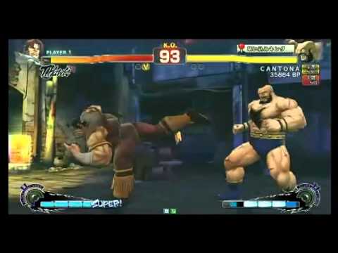 SSF4 AE: Amiyu (Hawk) vs CANTONA (Zangief)