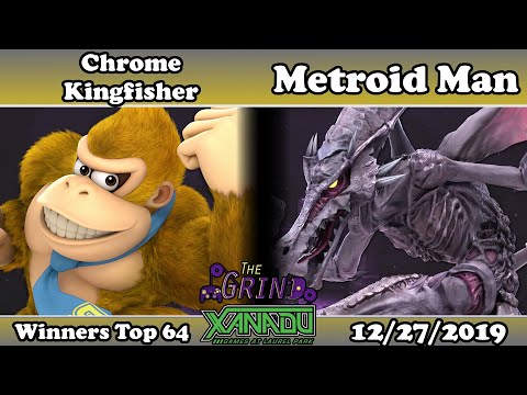 The Grind 107 Chrome Kingfisher (Donkey Kong) vs Metroid Man (Ridley) Winners Top 64
