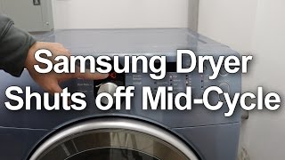 Samsung Dryer Shuts Off Mid-Cycle: How to Troubleshoot
