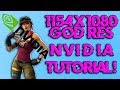 How to play STRETCHED in fortnite (1154x1080) 2019 - 6 min tutorial!