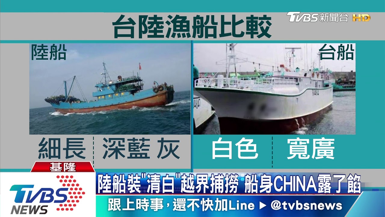 陸船裝「清白」越界捕撈　船身CHINA露了餡
