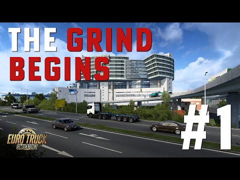 Let's Play! | Euro Truck Simulator 2 - #1 - The Grind Begins 🚛