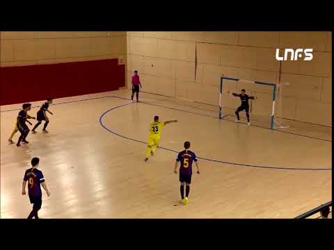 Gol Víctor Cachón (2-1) FC Barcelona Lassa B - Gran Canaria. J9, 2Div. LNFS