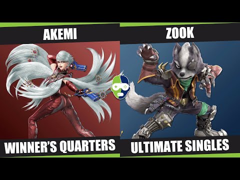 Tacklebox 50 - Akemi (Bayonetta) vs. Zook (Wolf), Winner's Quarters