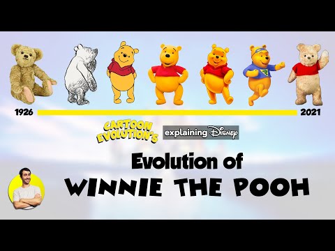 Evolution of WINNIE THE POOH - 95 Years Explained | CARTOON EVOLUTION