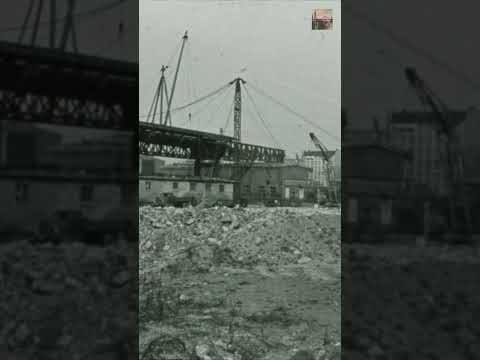 HAMBURG damals #shorts - Hochbahnzweiglinie Rothenburgsort