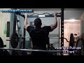 Chest, Back & Calves Short Bodybuilding Training Routine - Workout Vlog 36