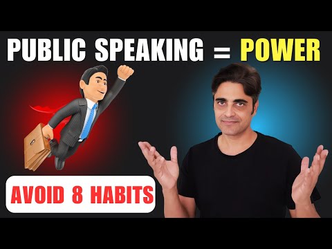 8 Habits That Kill Public Speaking Confidence