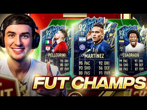 FUT Champs w/ 92 Martinez, 92 Pellegrini, 93 Cuadrado