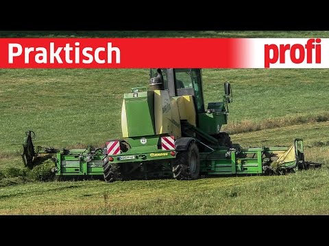 Krone Big M II mit MegaSwathSystem