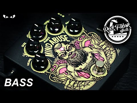 Rockfabrik Effects Mind Abuse Distortion - BASS Demo