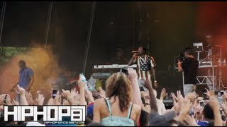 Meek Mill Performs &quot;Versace&quot; Freestyle + Fan Twerk Contest Live In Philly (7/13/13)