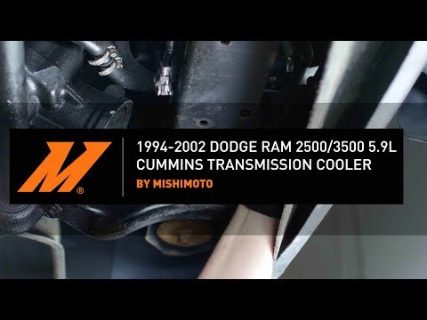 1994-2002 Dodge Ram 2500/3500 5.9L Cummins Transmission Cooler Installation Guide by Mishimoto