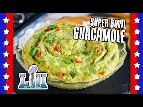 The BEST Guacamole Recipe - EASY Super Bowl Recipes by Warren Nash
