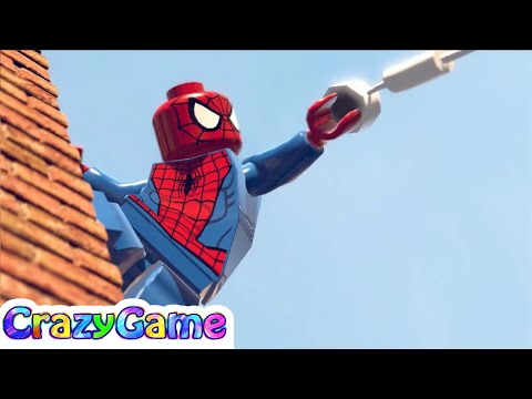 Lego Marvel Super Heroes 100% Guide #1 Sand Central Station (Minikits, Stan Lee)