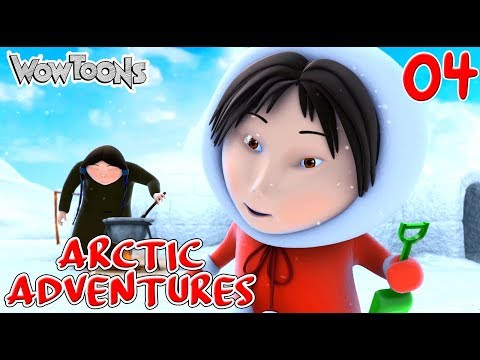 Christmas Cartoons for kids | Funny Cartoons| Eskimo Girl Arctic Adventure| Compilation 04|Wow Toons