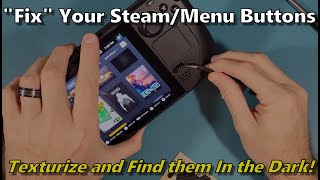 Steam Deck Quickie: Razor Universal Grip Tape for Steam and Menu Buttons