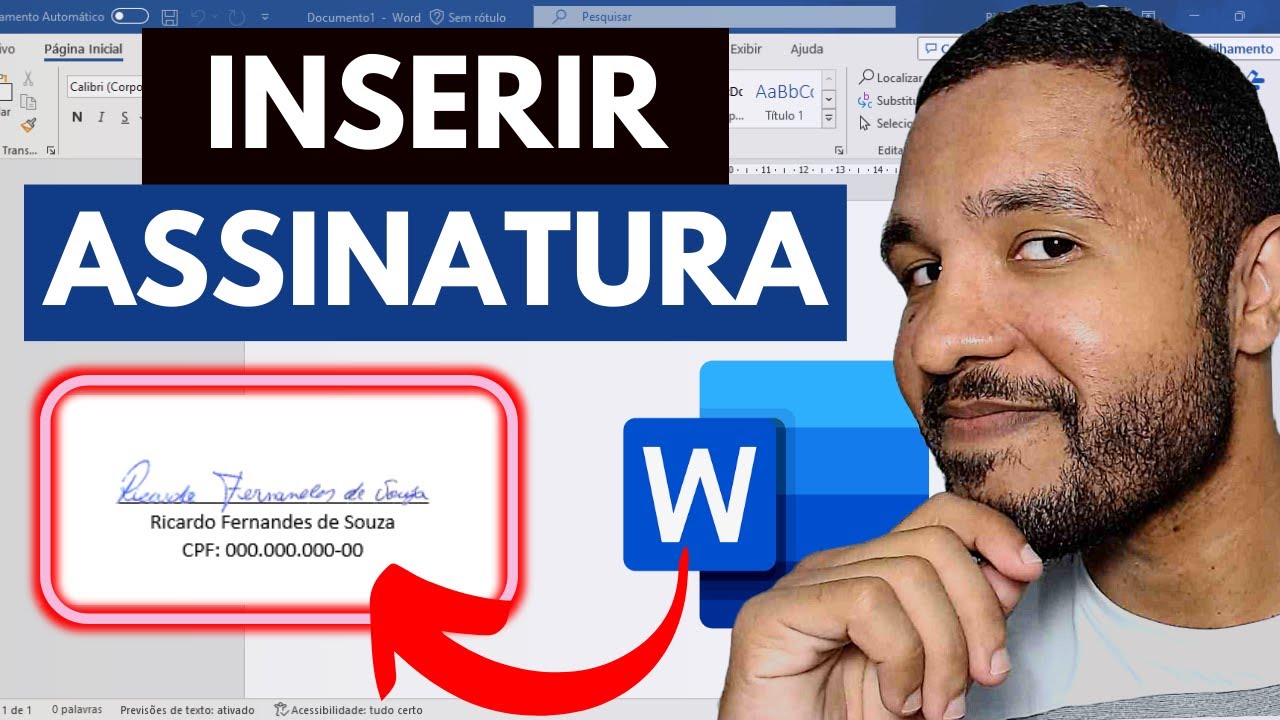 Como Inserir Assinatura no Word Facilmente