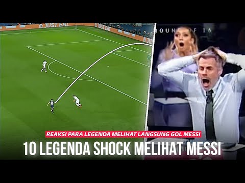 Semua Tak Percaya Apa yang Messi Lakukan !! 10 Reaksi Shock Legenda Dunia Melihat Langsung GOl Messi