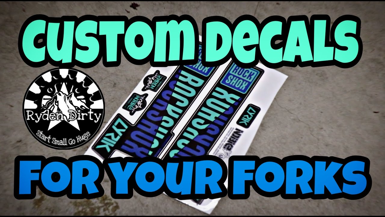 Custom Decals for your Forks!!!