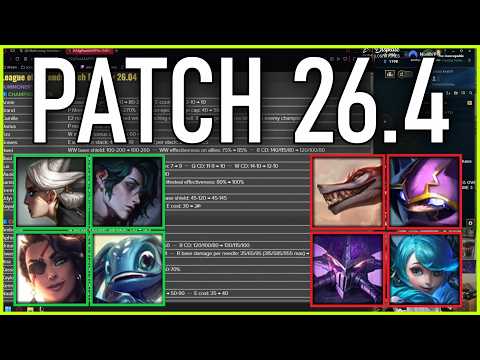 Nemesis reacts to FULL PATCH PREVIEW 26.4!