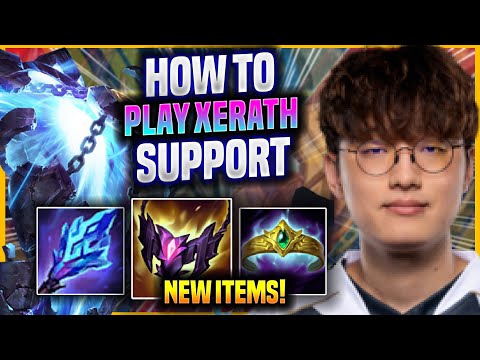 LEARN HOW TO PLAY XERATH SUPPORT LIKE A PRO! - TL Corejj Plays Xerath SUPPORT vs Rell! |