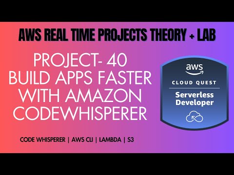 Build Apps Faster with Amazon CodeWhisp