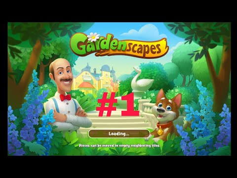 Gardenscapes 🔥 New Acres Walkthrough Gameplay Part 1 - Day 1 (iOS Android)