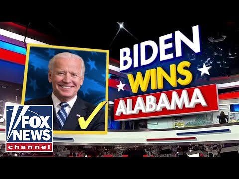 ジョー・バイデン、スーパーチューズデー小選挙区でアラバマ州小選挙区に勝利フォックスニュース (Joe Biden wins Alabama primary in Super Tuesday primary: Fox News)