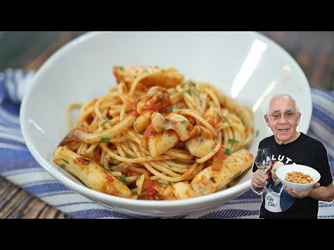 Seppie Fra Diavolo with Spaghetti