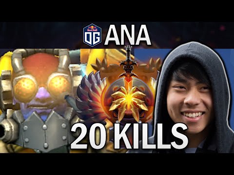 OG.ANA SMURF TINKER WITH 20 KILLS - FAST GAME - DOTA 2 GAMEPLAY