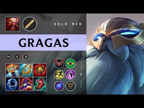 Gragas Mid vs Sylas - BR Grandmaster Patch 25.24