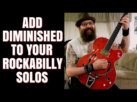 Add The Diminished Sound To Your Rockabilly Solos - Guitar Lesson w/tabs