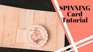 Spinning Card Tutorial | Spinner Card Tutorial | Pop Up Card Tutorial | Praveen's Crafty Corner