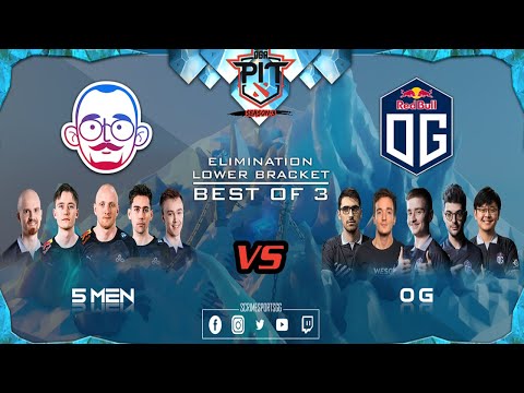 5men vs OG - OGA Dota Pit Season 3 Europe/CIS - Full Game Highlights 2020