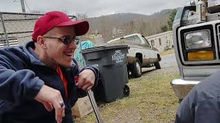 How To Change A Power Steering Pump & Reservoir On A 1985 Ford Econoline Van E150🙂