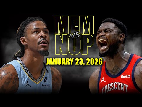 Memphis Grizzlies vs New Orleans Pelicans Full Game Highlights – January 23, 2026 | NBA Season
