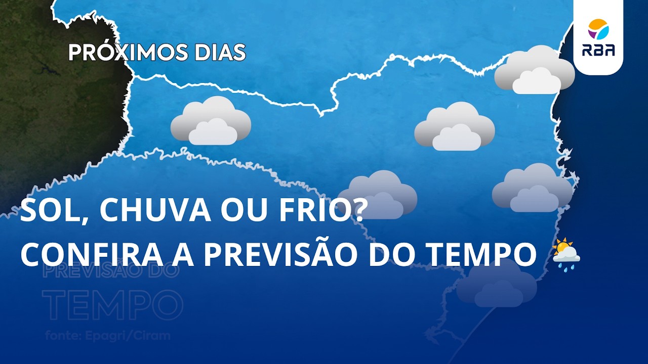 Sol, chuva ou frio? Confira a previsão do tempo 
