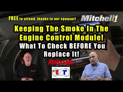 “Keeping The Smoke In The Engine Control Module – What To Check BEFORE You Replace It!”
