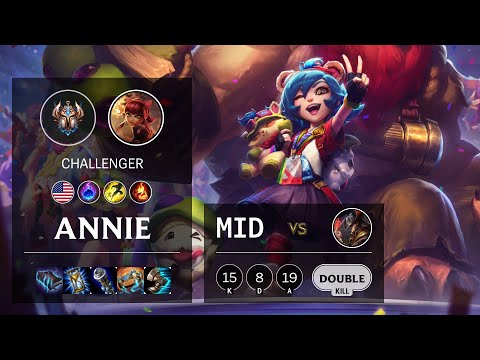 Annie Mid vs Twisted Fate - NA Challenger Patch 10.19