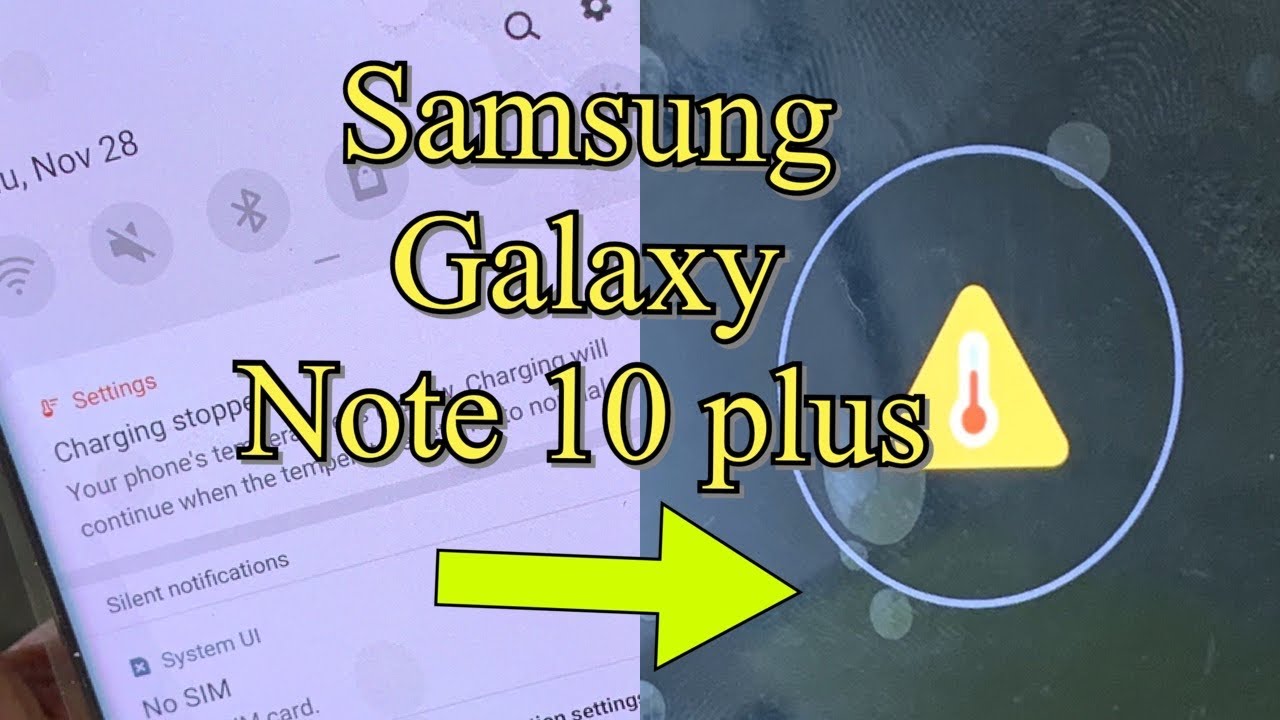 Samsung Galaxy Note 10 - 10 Plus - How To Fix "Charging Paused - Battery Temperature Too Low" Error