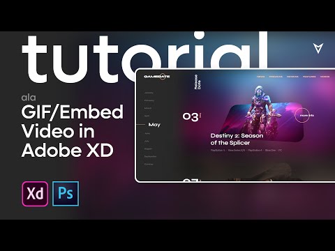 Animation Tutorial ala Gif / Video in Adobe XD