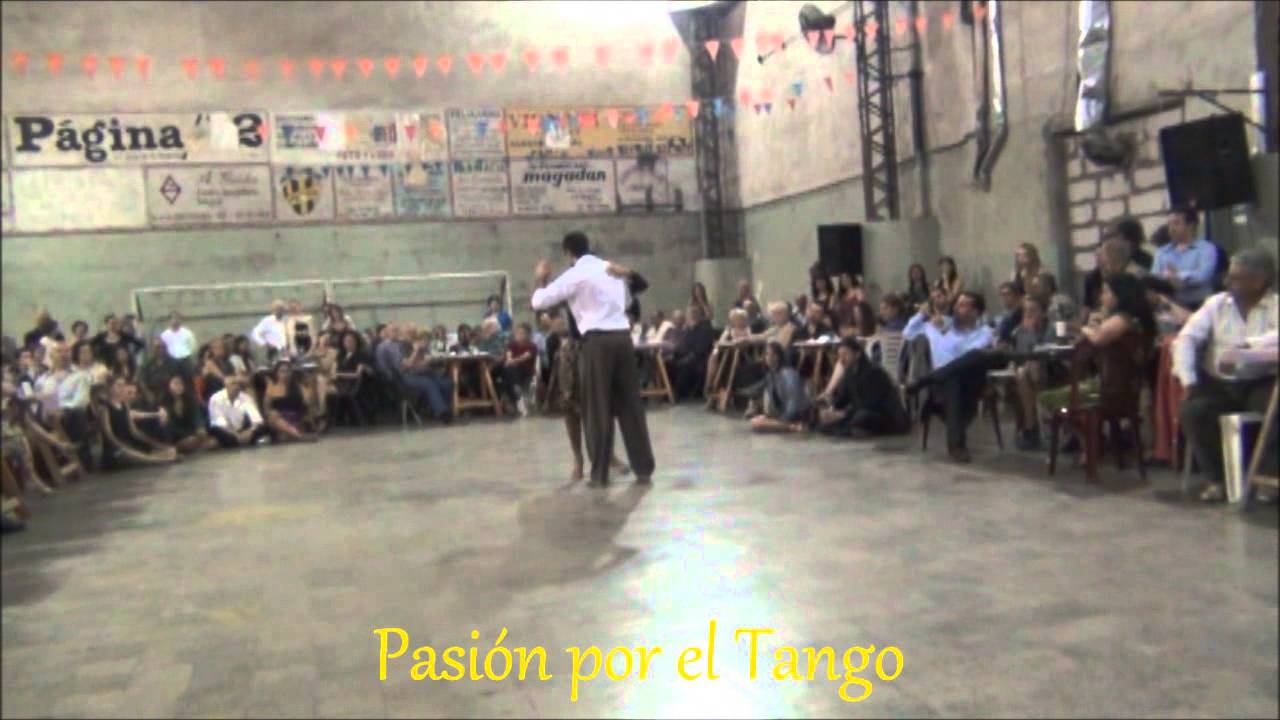 Video thumbnail for CORINA HERRERA y PABLO RODRIGUEZ Bailando el Tango INDIO MANSO en la MILONGA DEL MORAN